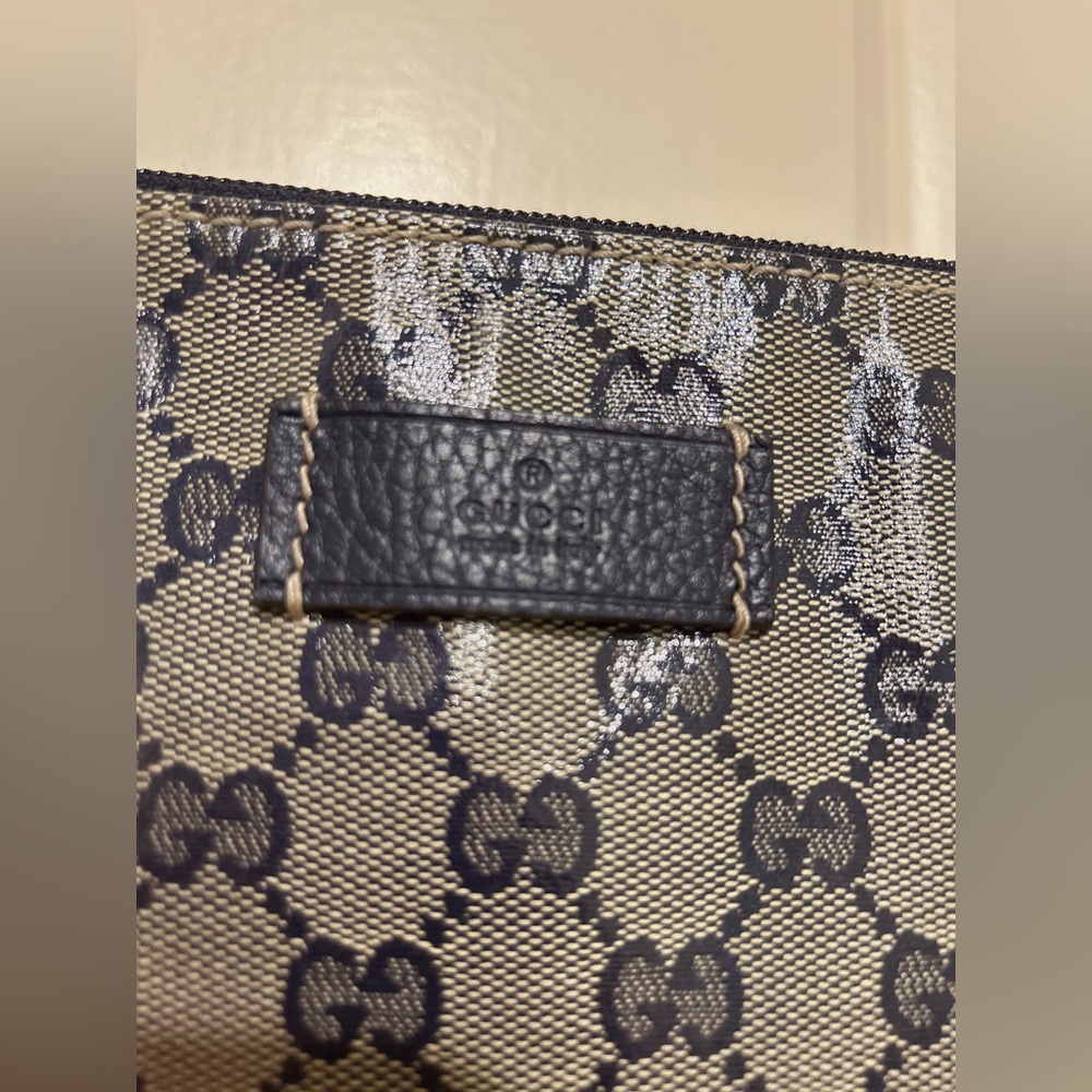 Gucci Men's Brown Crystal GG Messenger Bag - Picture 5 of 14